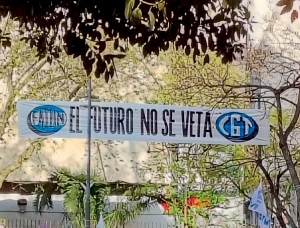 MARCHA FEDERAL UNIVERSITARIA STVYARA ACOMPAÑANDO A LA CATT - 17-09-2025