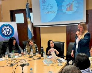  Taller de alimentación saludable brindado por la secretaria de Salud de CGT