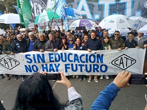 STVyARA PRESENTE EN LA MARCHA FEDERAL