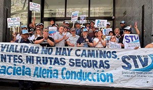 Rechazo a las políticas de Milei por la desregulación de Vialidad Nacional