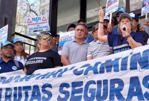  Vialidad Nacional: marchan contra el cierre y denuncian que en invierno será un peligro andar por las rutas del sur