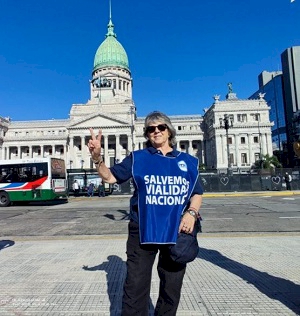 Trabajadores de Vialidad Nacional en pie de lucha contra el desfinanciamiento y un posible cierre