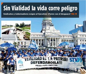 SIN VIALIDAD LA VIDA CORRE PELIGRO
