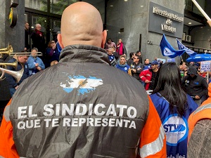 Viales marcharon contra el posible cierre de Vialidad Nacional: 