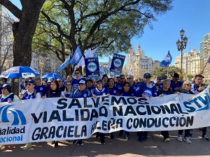 STVyARA DENUNCIO EL VACIAMIENTO DE VIALIDAD NACIONAL