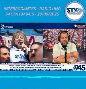 ENTREVISTA A GRACIELA ALEÑÁ EN EL PROGRAMA INTERROGANTES DE RADIO UNO SALTA FM 94.5